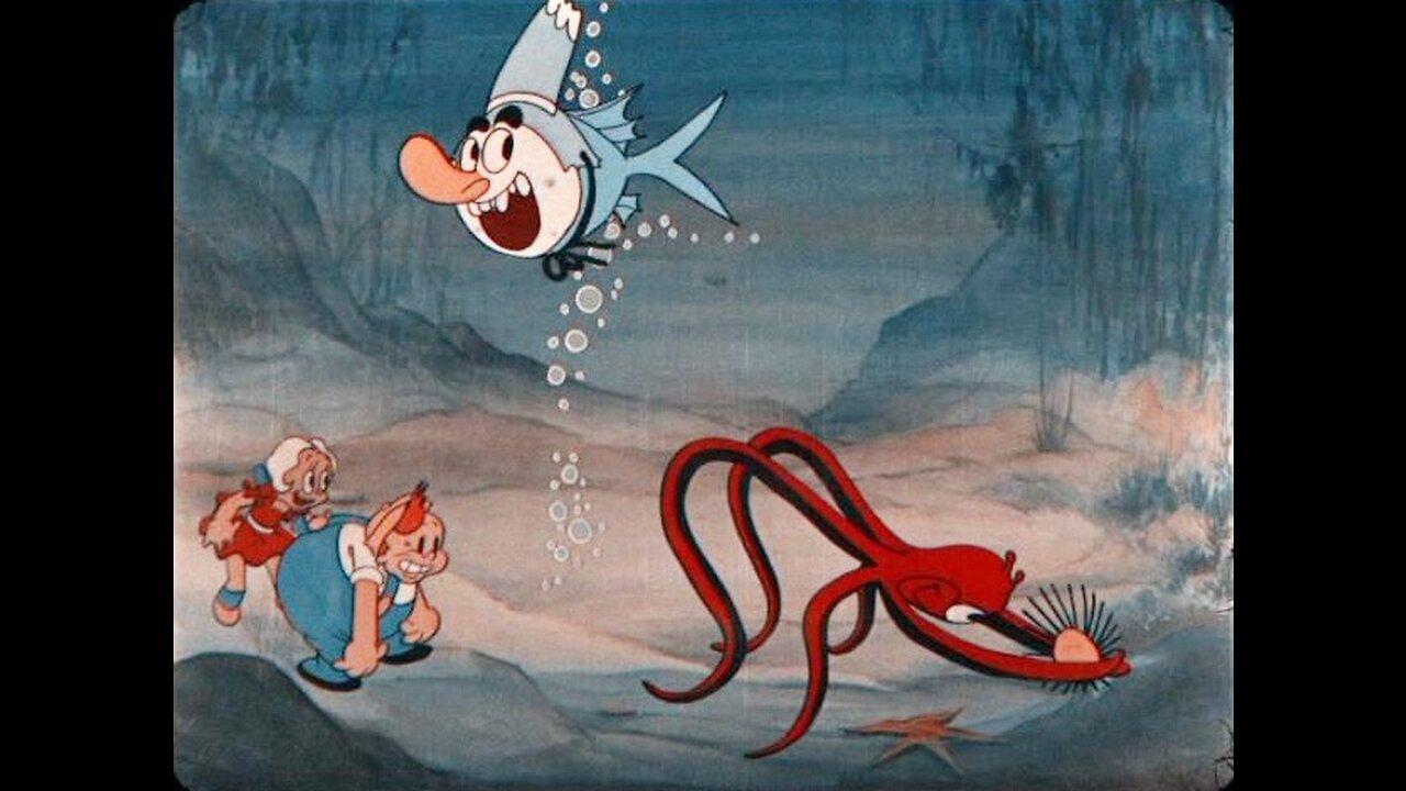 Willie Whopper cartoon | Davy Jones' Locke | Classic cartoons 👈🏻🤣🤣🤣🤣🤣🤣