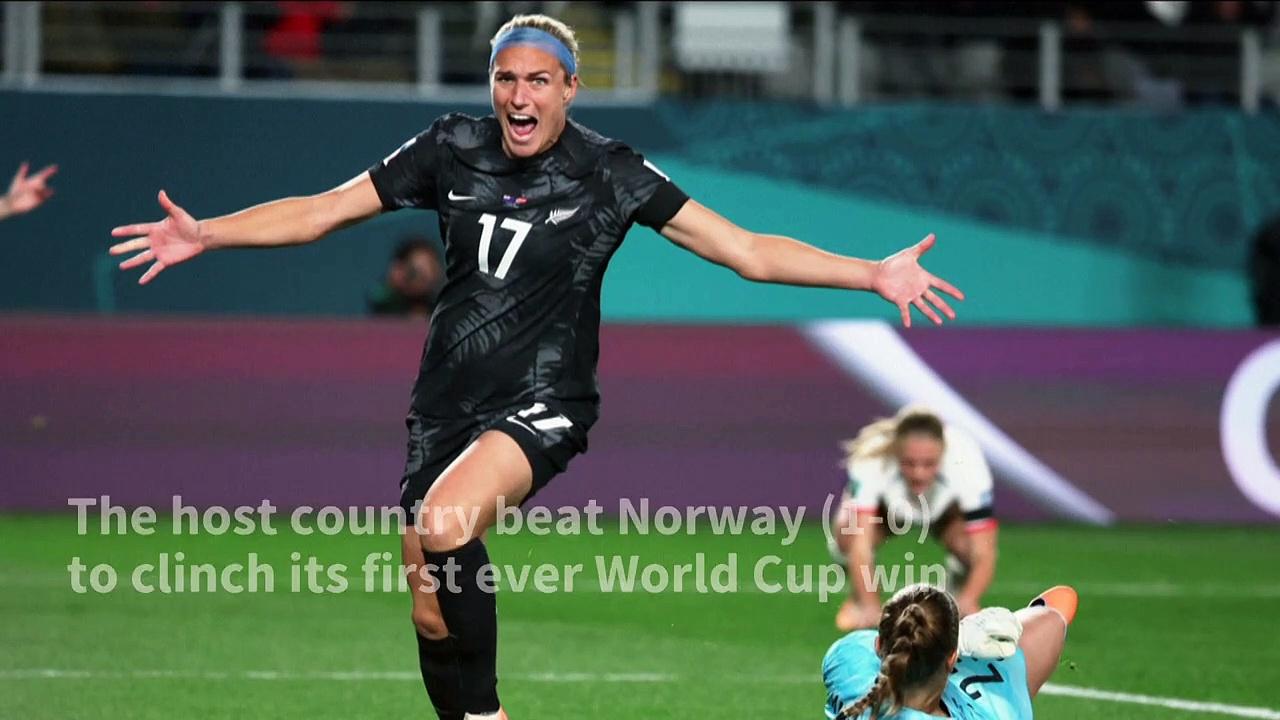 Fans react after NZealand record historic win over Norway in Women's World Cup opening game