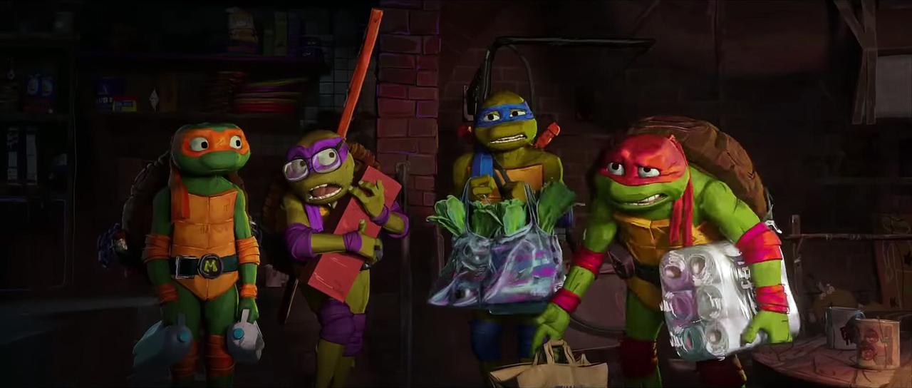 Teenage Mutant Ninja Turtles Mutant Mayhem Movie Clip - Sneaking In