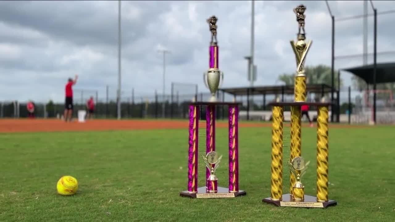West Pasco 8U girls' softball team looks to win World Series title