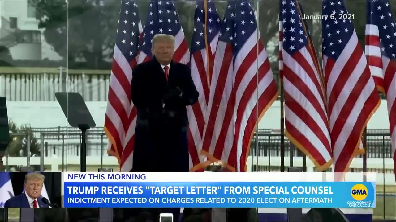 Trump informed he is target in probe of efforts to overturn 2020 election l GMA