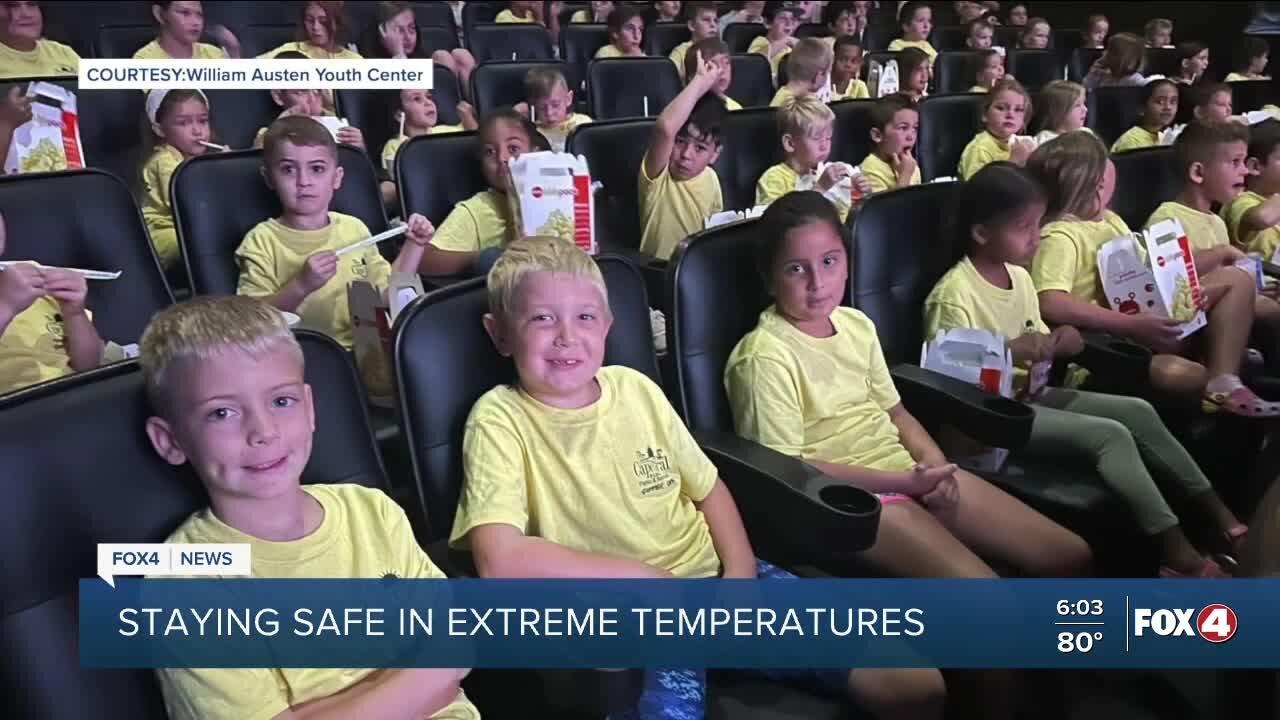 Staying safe in extreme temperatures