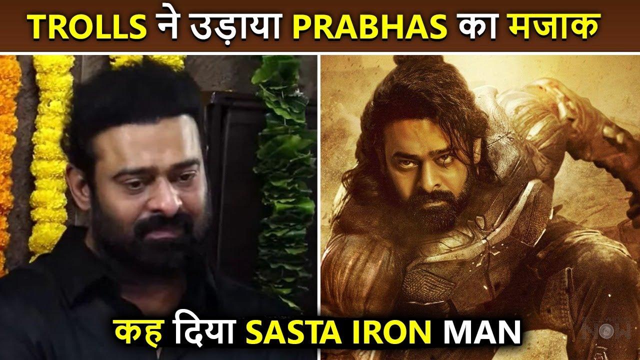 Prabhas Brutally Trolled for His Superhero Look Netizens Called Him Sasta Iron Man | Project K