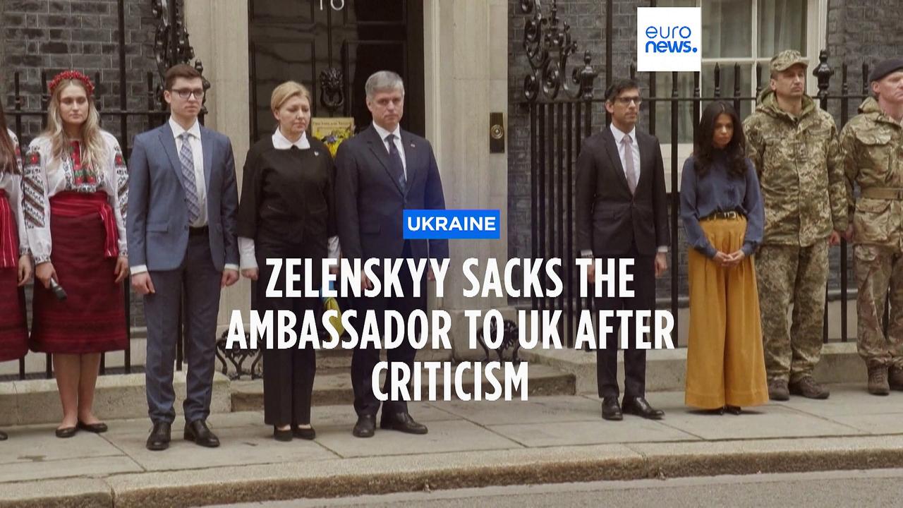 Vadym Prystaiko, sacked as Ukrainian ambassador to the UK by Volodymyr Zelenskyy