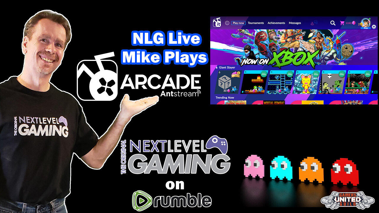 NLG Live: Antstream Arcade Xbox First Look - One News Page VIDEO