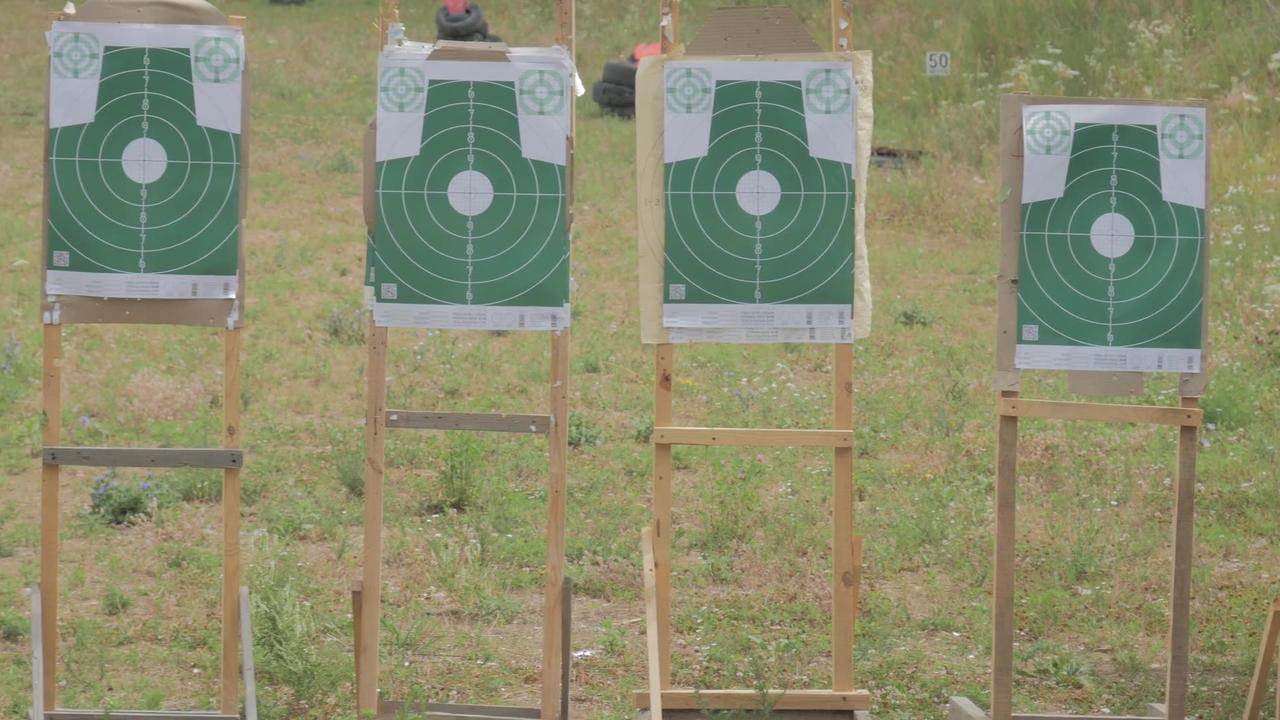 Shooting range outside One News Page VIDEO