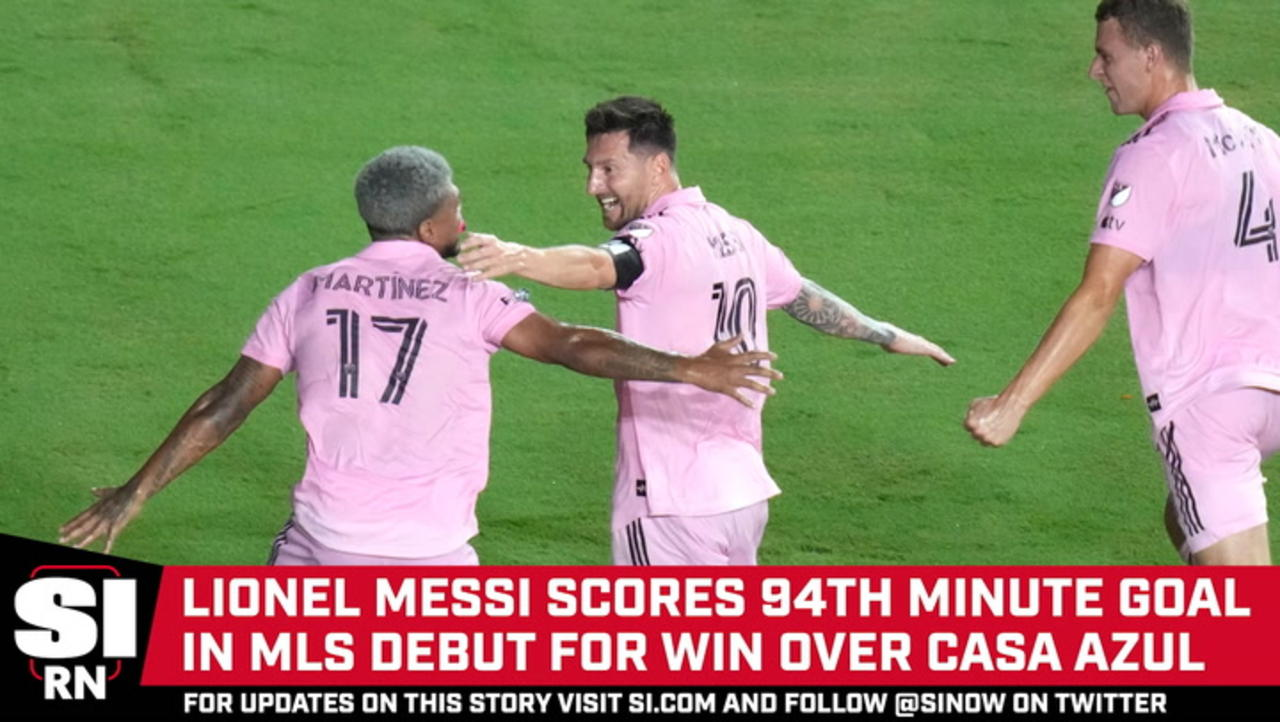Lionel Messi Brings Inter Miami to Victory in Debut