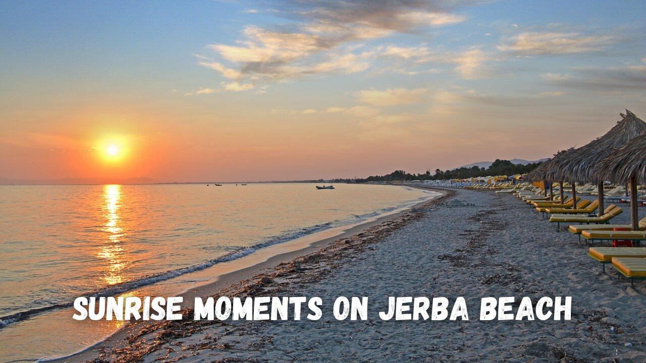 Romantic Sunrise Moments in Djerba - Sunrise Moments in Djerba with Wave Sounds.