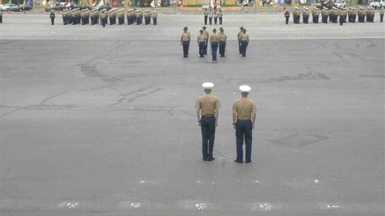 MCRD San Diego Hotel Company Graduation Ceremony - One News Page VIDEO