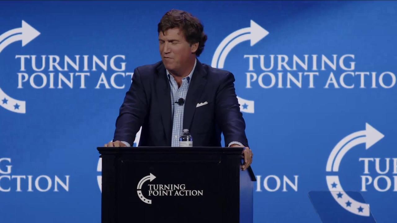 Tucker Turning Point Action Conference 2023 One News Page VIDEO