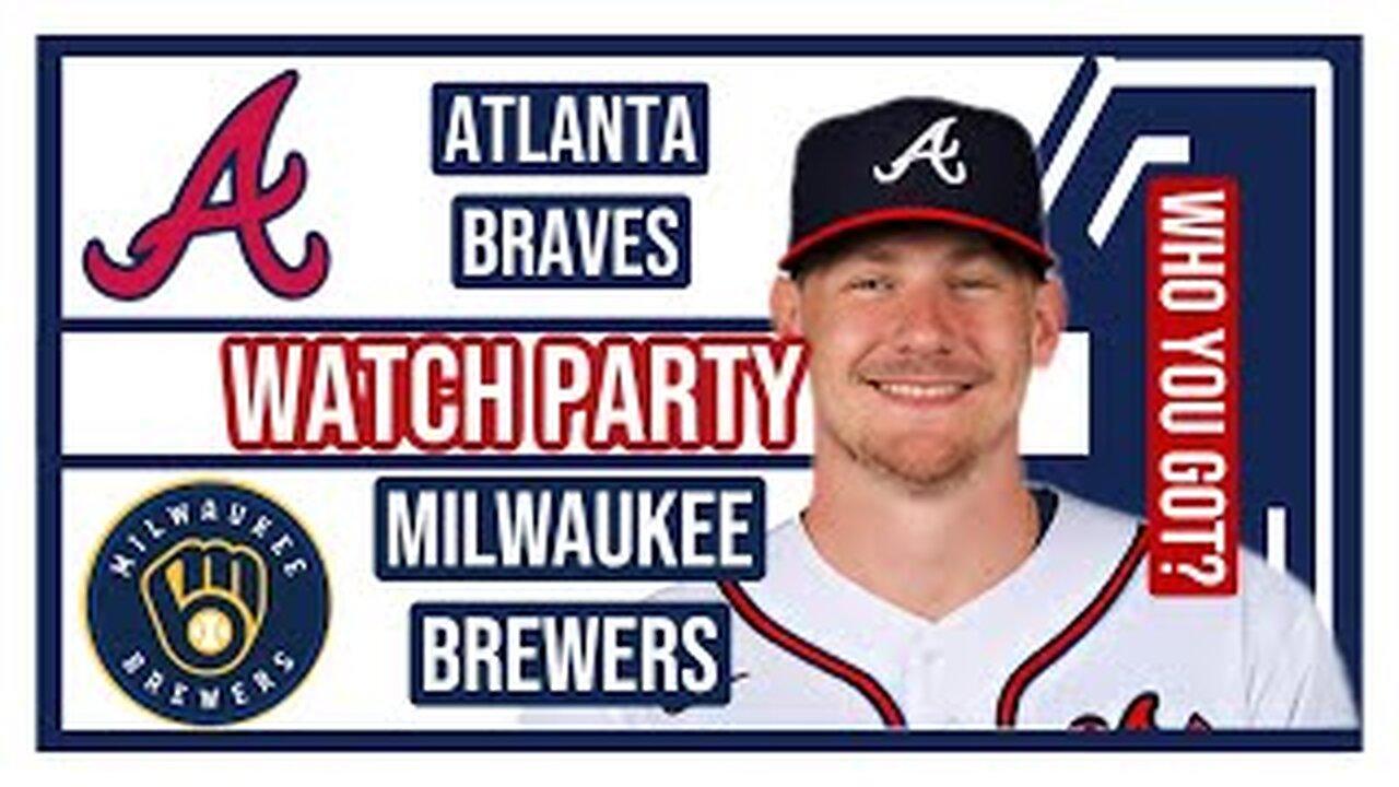 Atlanta Braves vs Milwaukee Brewers GAME 3 Live Stream Watch Party:  Join The Excitement