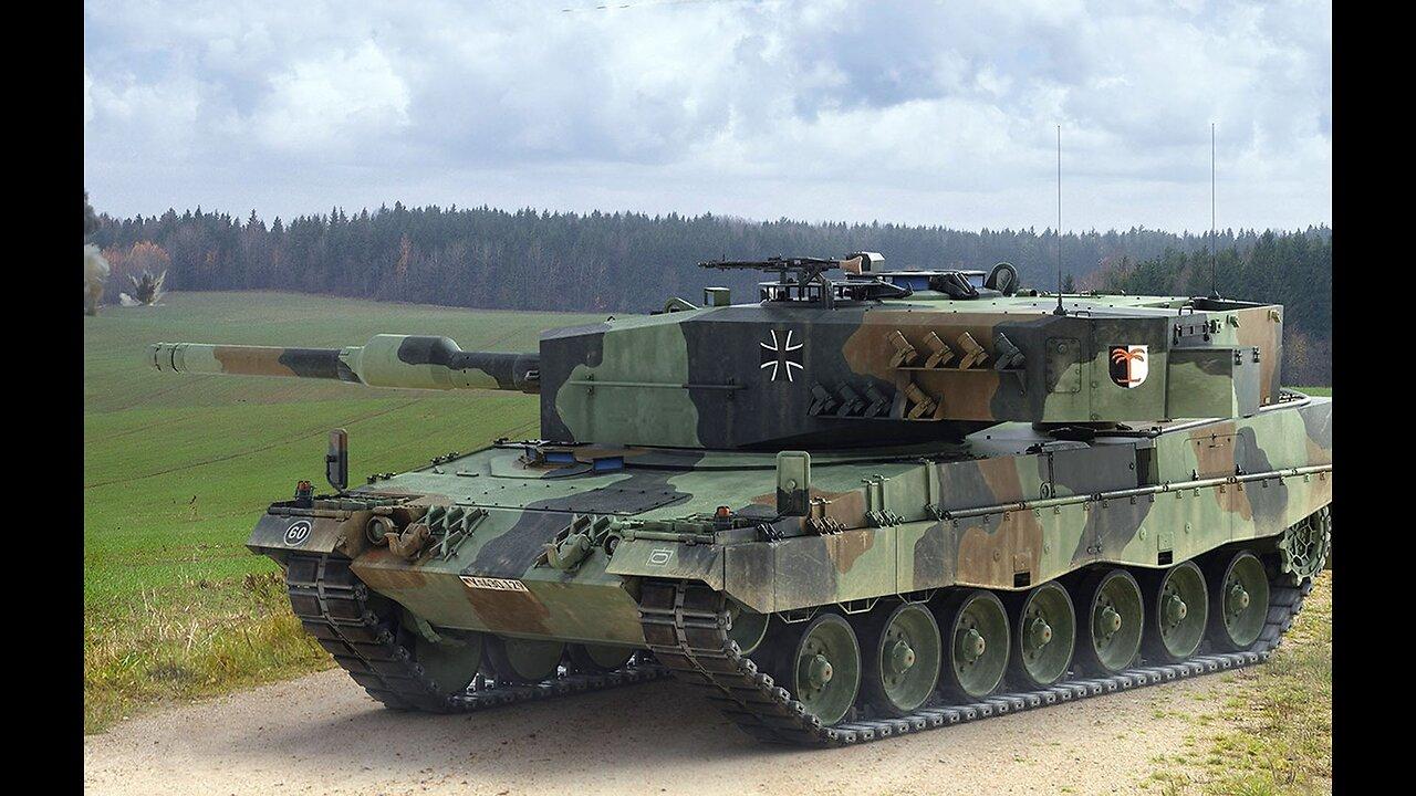 Dron kamikaze Lancet destruye otro tanque Leopard 2A6 d Aleman e la OTAN/ Ucrania en Zaporozhye
