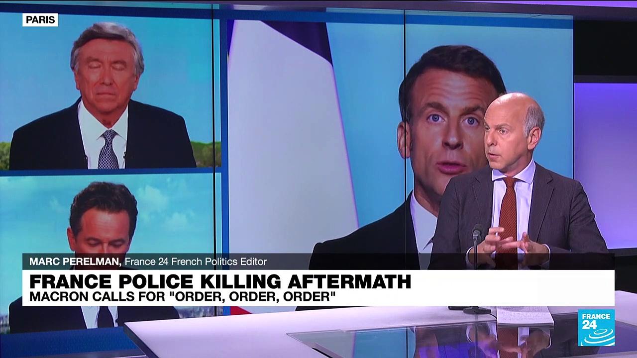 France police killing aftermath: Macron calls for 'order, order, order'
