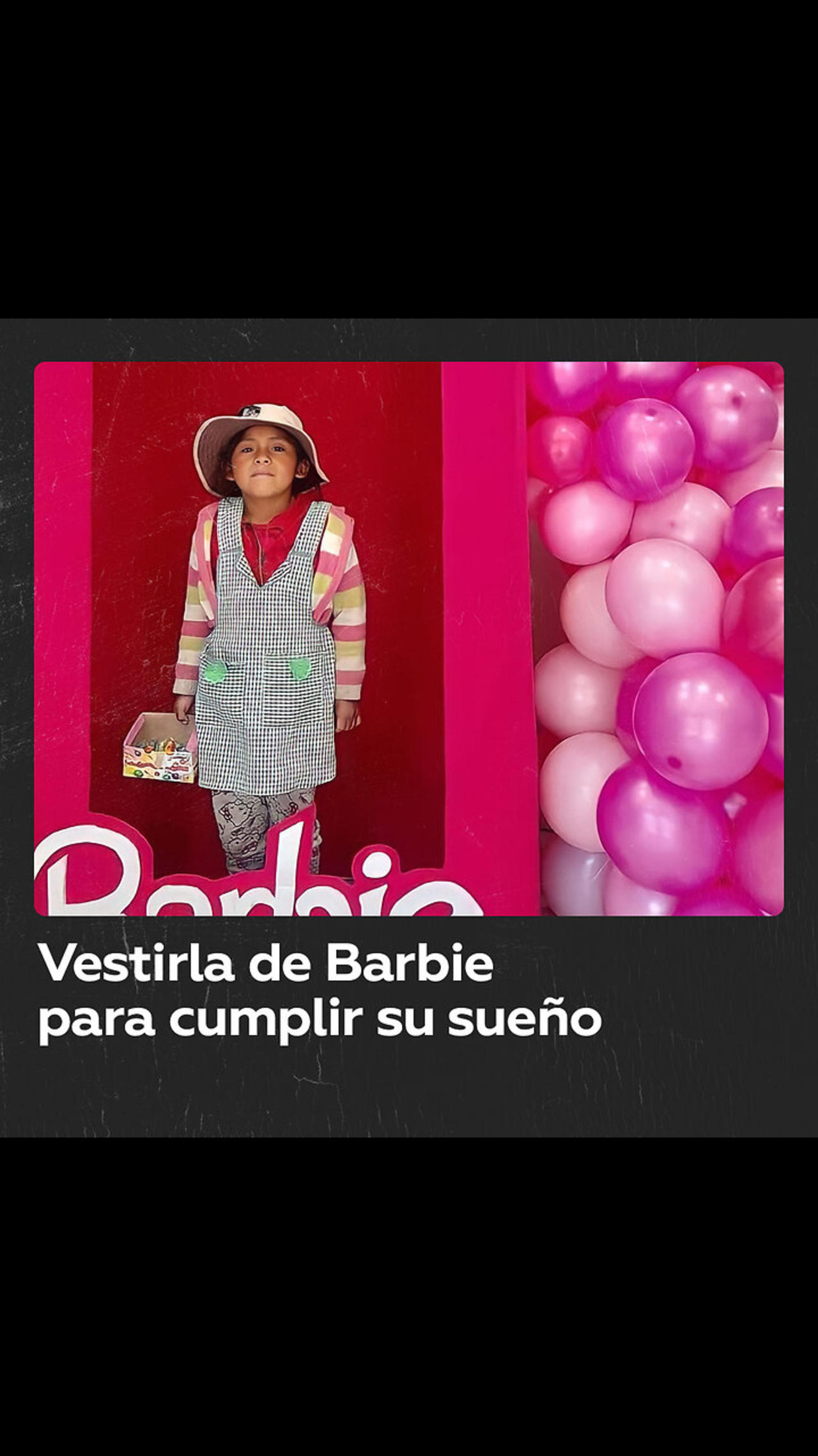 Diseñador de moda encuentra a 'La Barbie boliviana'