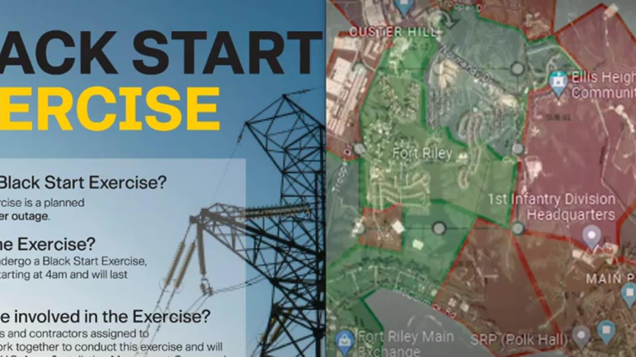 Black Start "Grid Down" Exercise at Fort Riley On July 26th, Rolling Blackout Alert for Pennsylvania