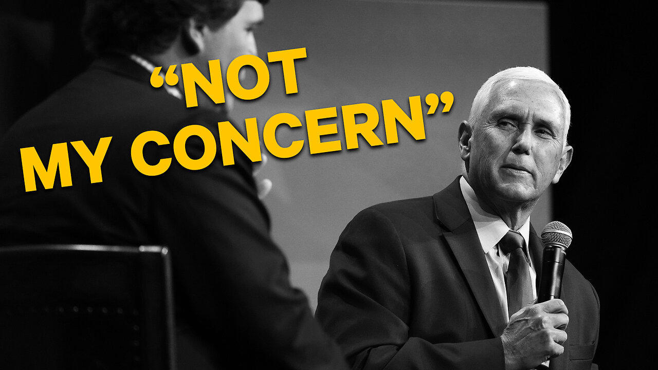 UNBELIEVABLE | Mike Pence Says "Not My Concern"