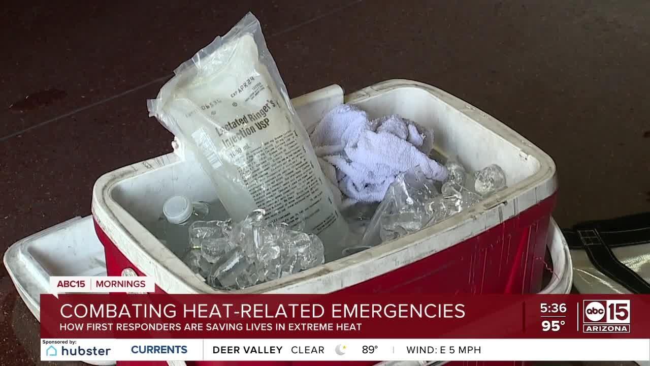 Phoenix Fire Department responding to more heat-related emergencies this year