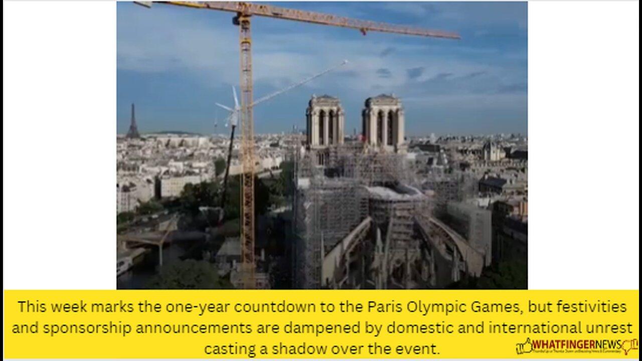 This week marks the one-year countdown to the Paris Olympic Games, but festivities