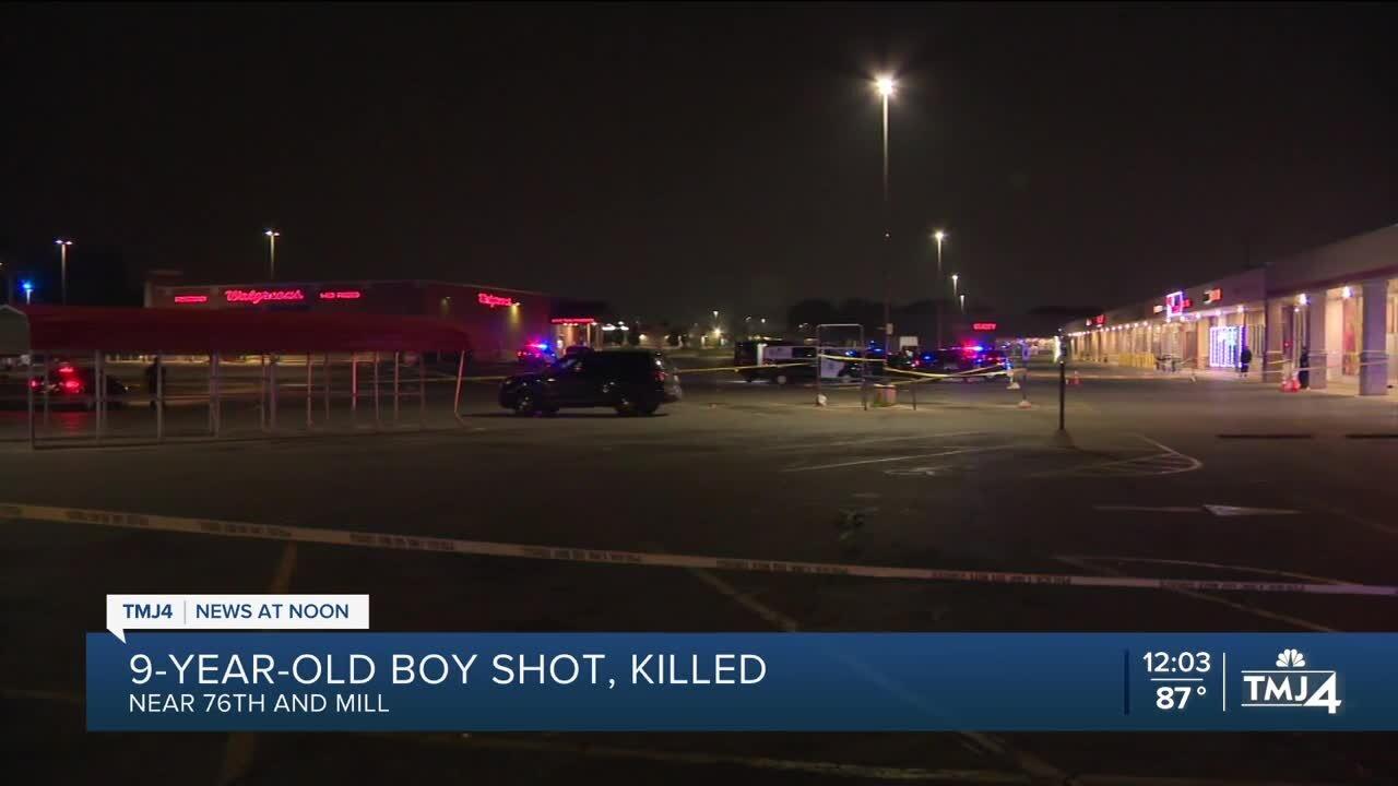 9-year-old boy shot and killed near 76th and Mill, man and teen in custody