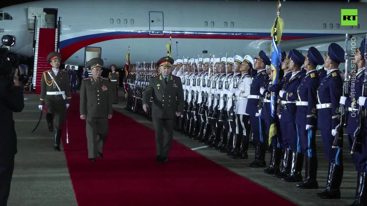 Russian Defence Minister Shoigu arrives in North Korea