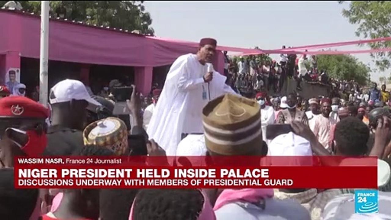 Niger President held inside palace: Discussions underway with members of presidential guard