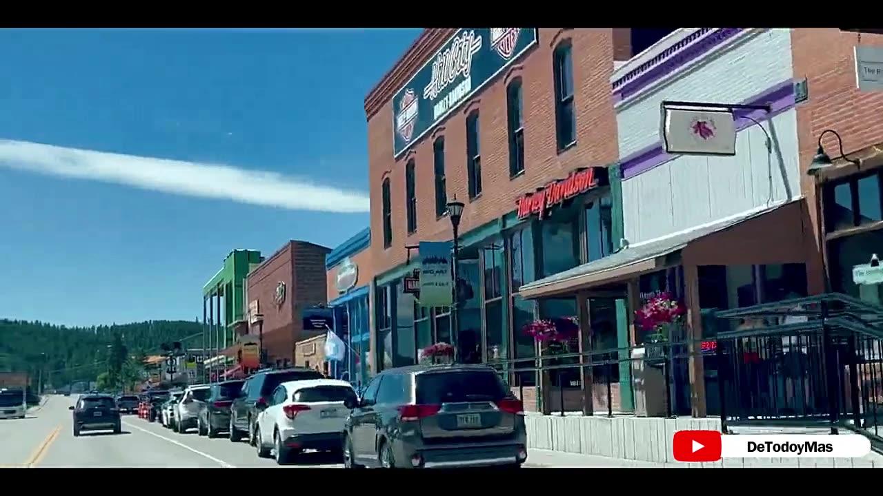 Driving from Keystone to Hill city, South One News Page VIDEO