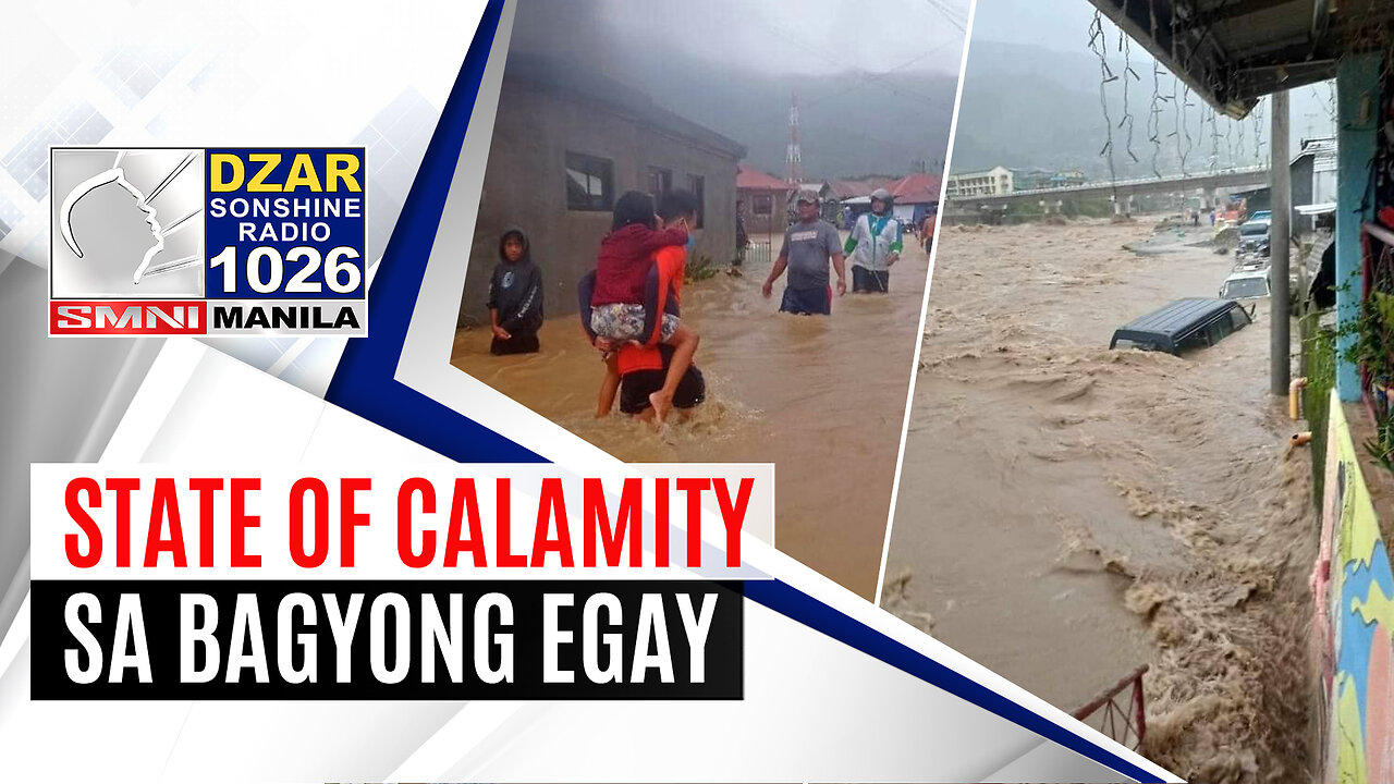 #SonshineNewsBlast: Ilocos Norte, isinailalim sa state of calamity dahil sa bagyong Egay
