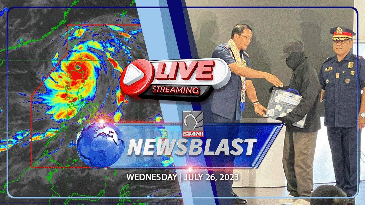 Live Typhoon Egay Napanatili Ang Lakas At One News Page Video