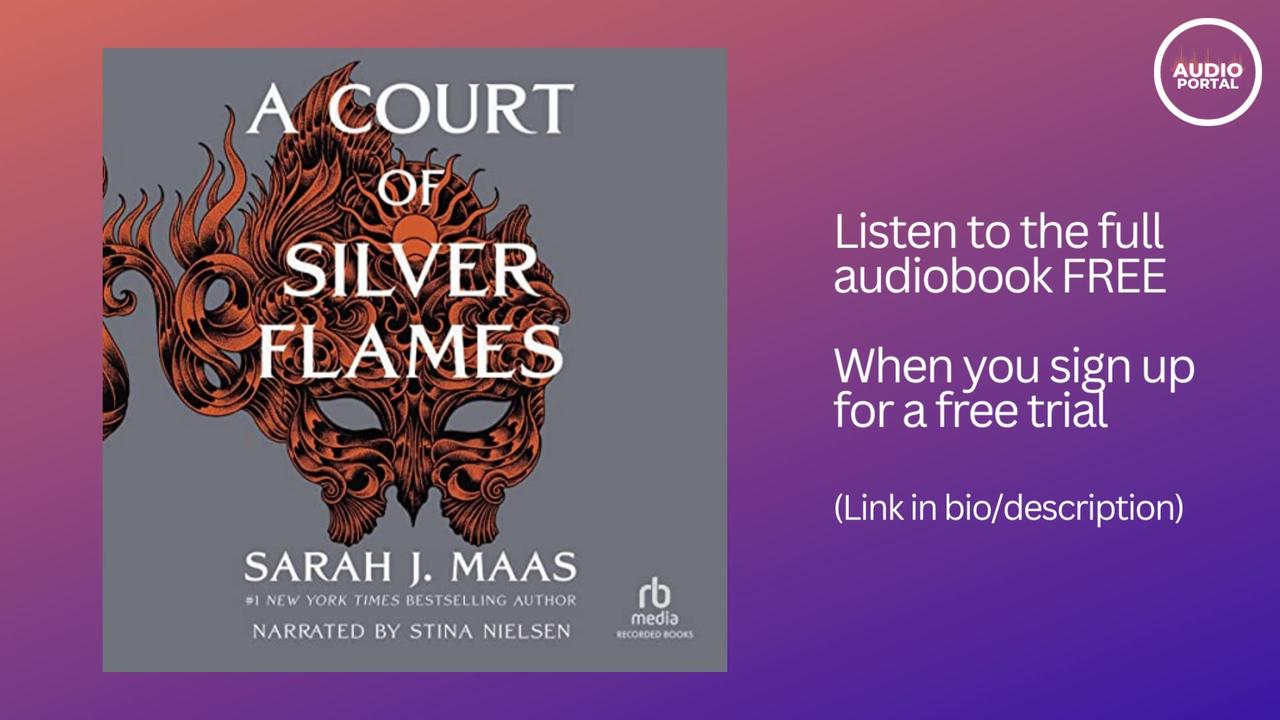 A Court of Silver Flames Audiobook Summary Sarah One News Page VIDEO