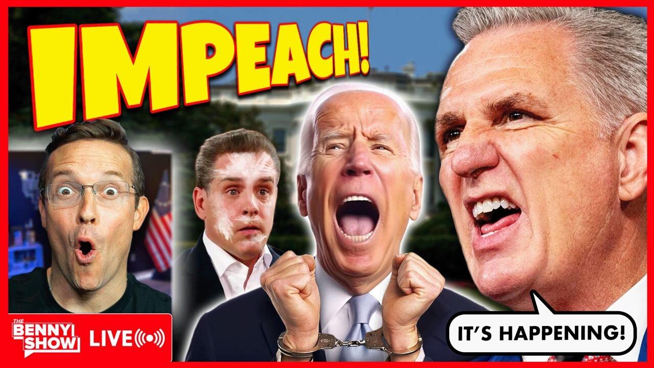 PANIC: McCarthy SHOCKS DC Announcing Biden IMPEACHMENT! Hunter Dragged to Court After PRANKING Judge