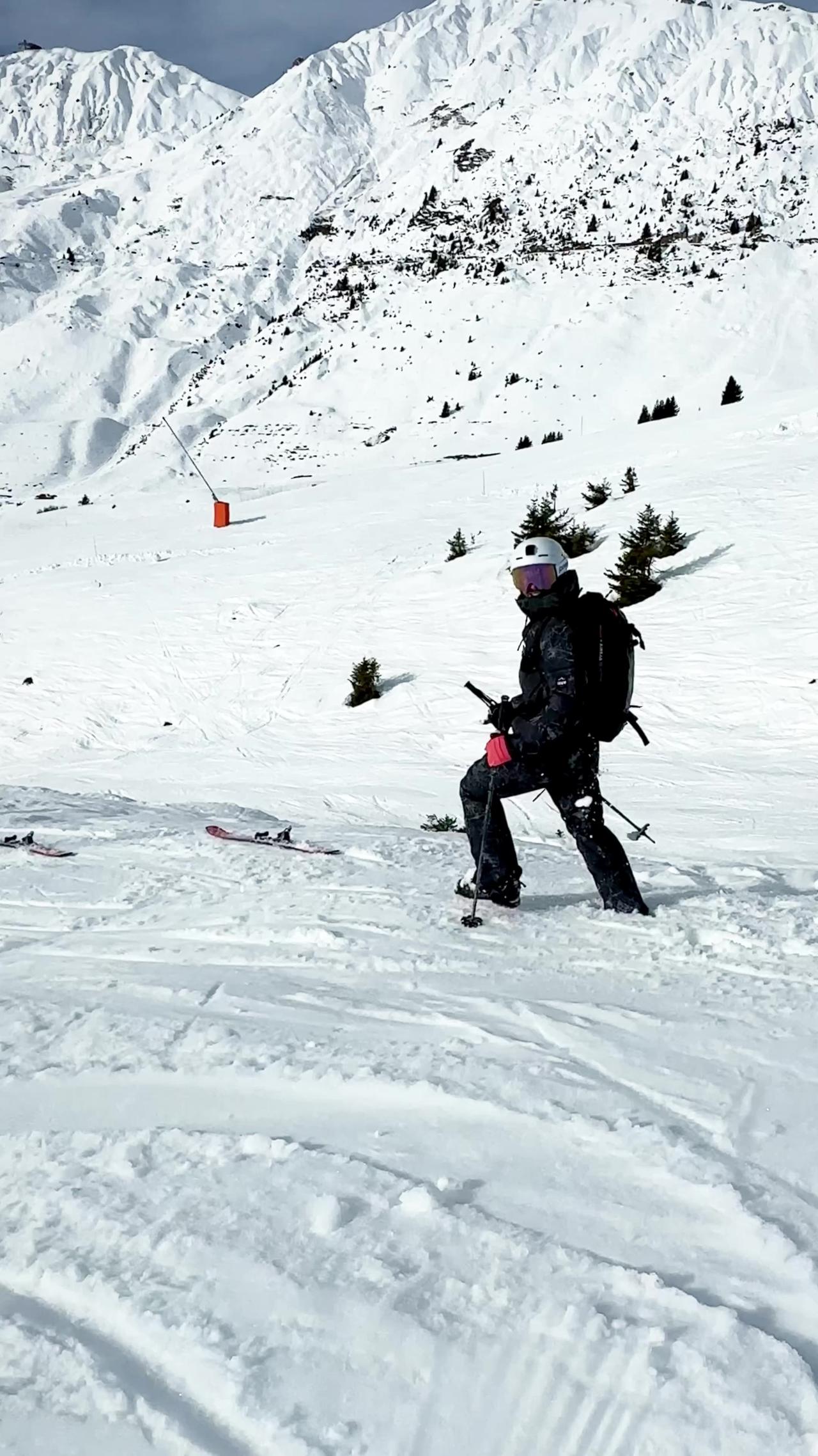 Skier Can't Quite Stick the Landing