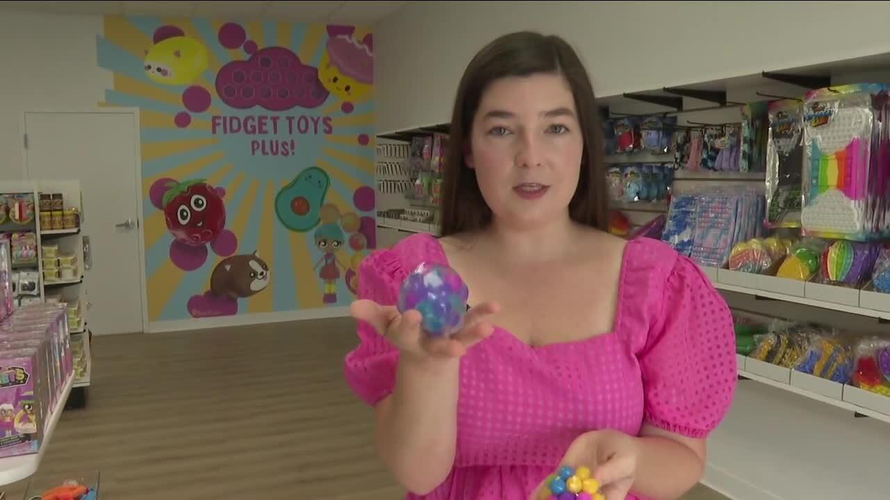 Former math teacher opens fidget toy store