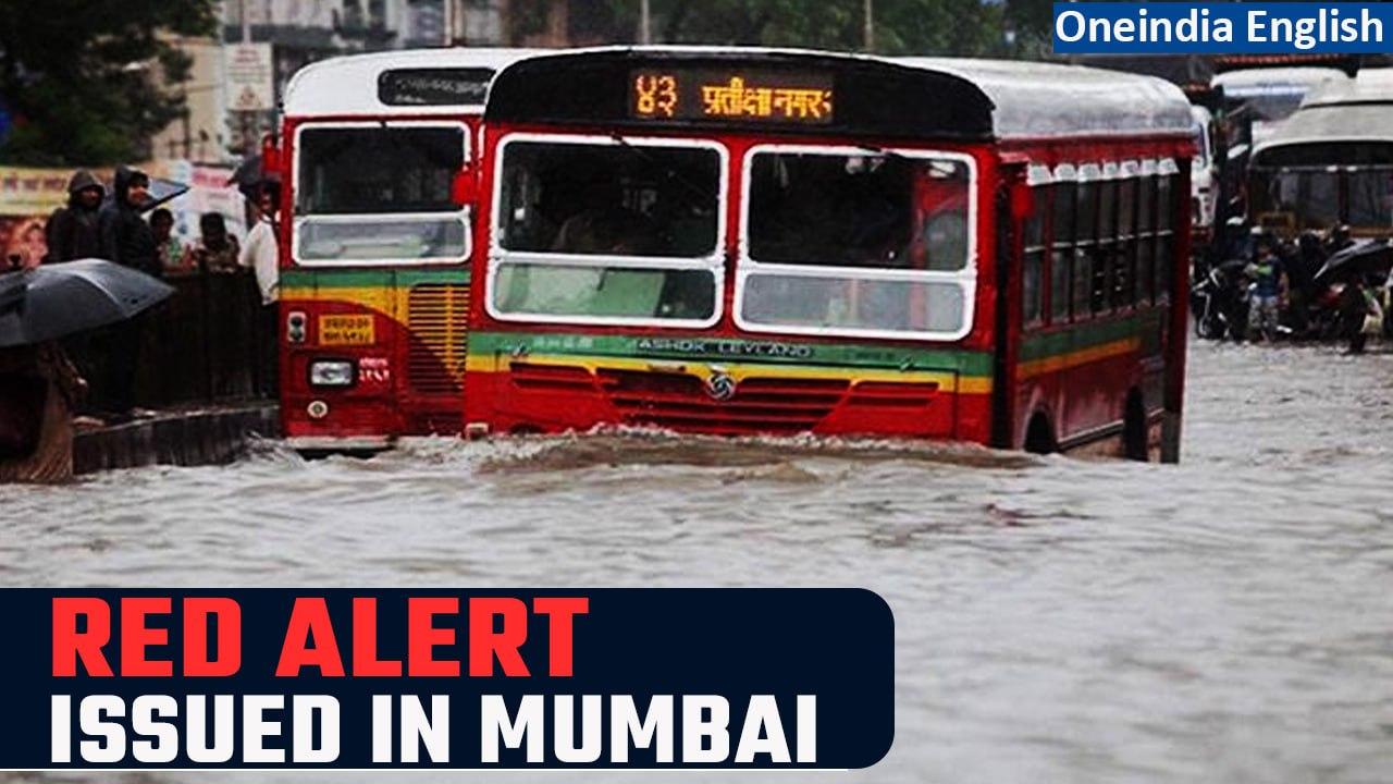 Mumbai records its wettest July ever; IMD issues red alert | Schools & colleges shut | Oneindia News