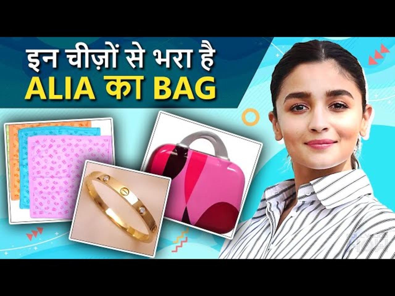 What's In Alia Bhatt's Bag | Ranbir's Precious Gift To Raha's Napkin