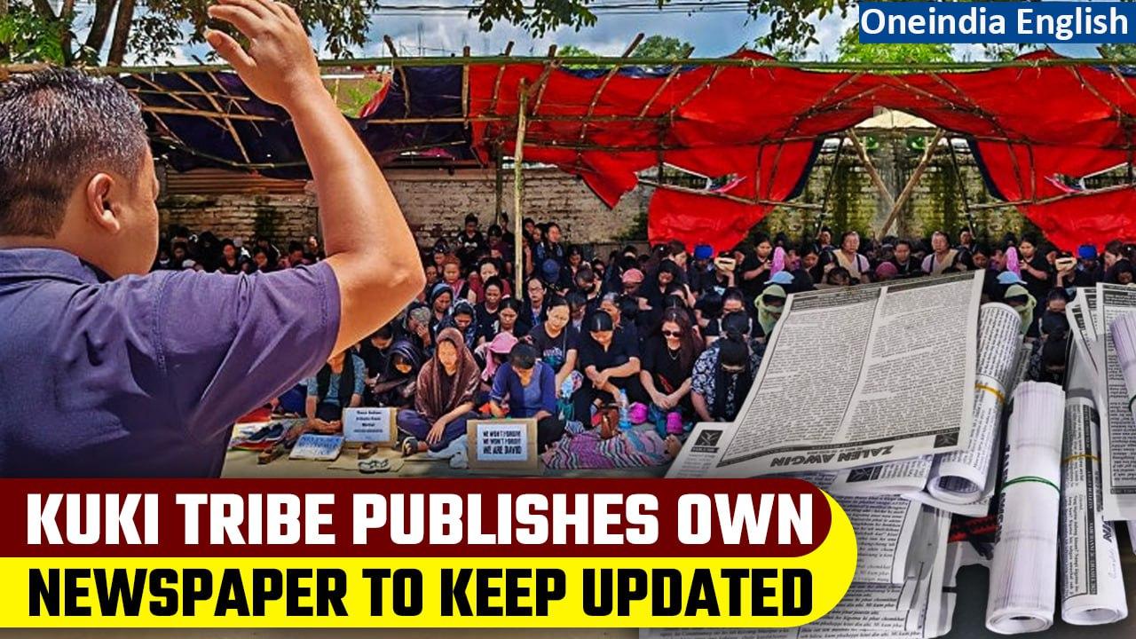 Manipur: Kukis publish their own newspaper ‘Zalen Awgin’ amid partial internet ban | Oneindia News