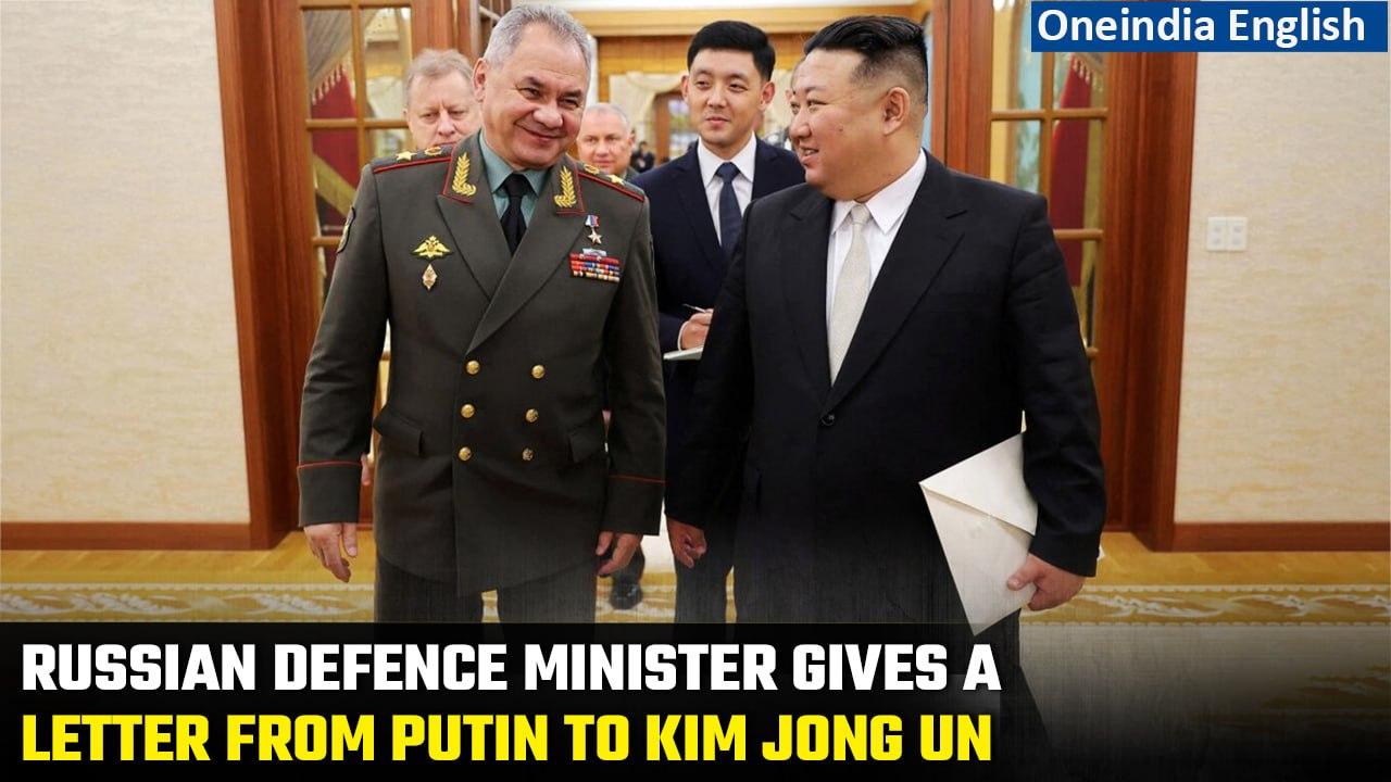 North Korean leader Kim Jong Un meets Russian Defence Minister Sergei Shoigu | Oneindia News