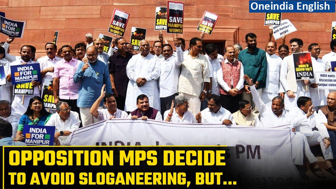 Parliament Monsoon Session: Opposition MPs to avoid sloganeering on ‘specific issues’ |Oneindia News