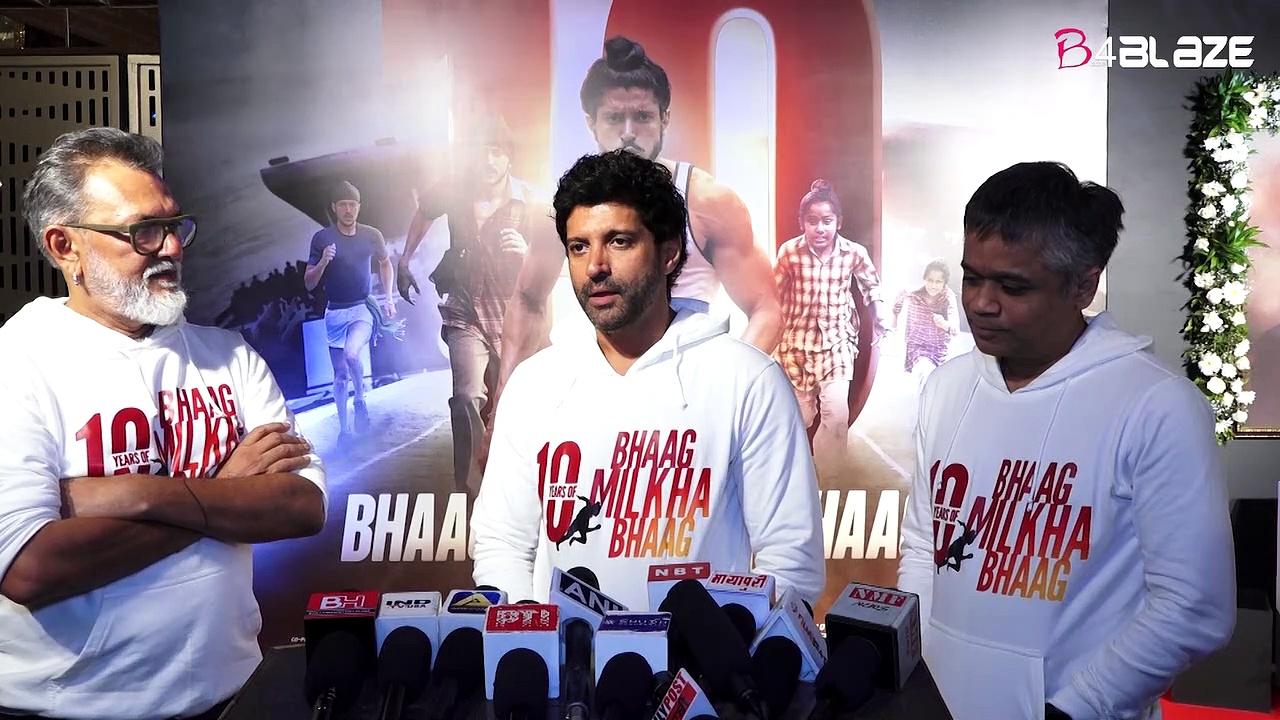Bhaag Milkha Bhaag clocks 10, makers hold special screening