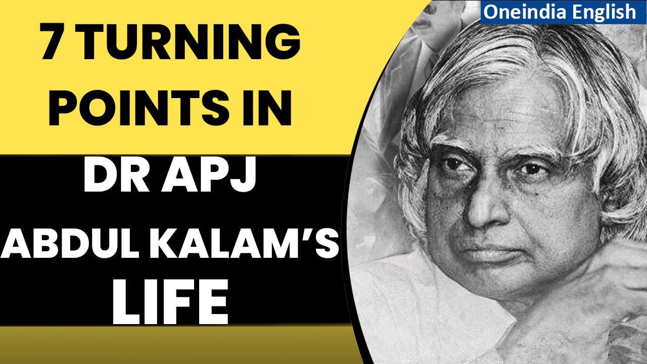 Dr APJ Abdul Kalam: 7 turning points in the life of ‘Missile Man of India’ | Oneindia News