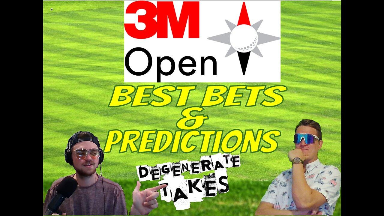 3M Open: Best Bets, Predictions and DFS