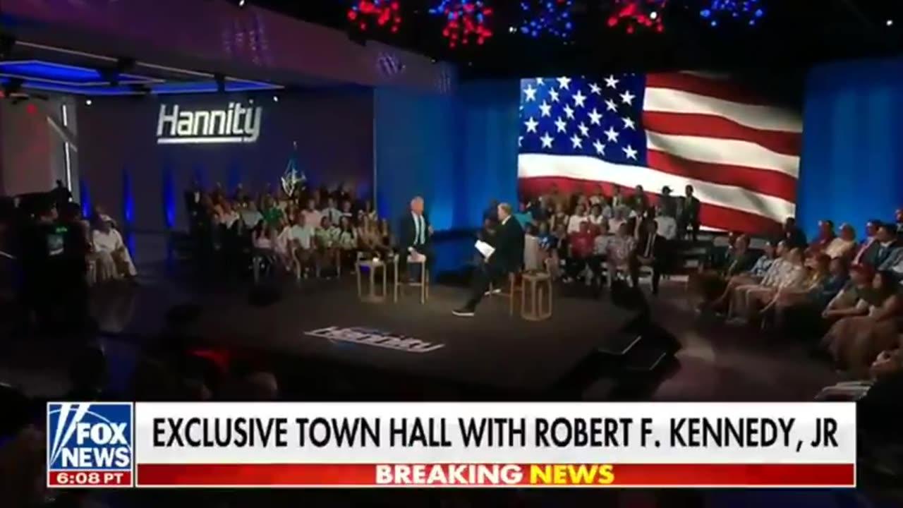 RFK JR with the sly Big Pharma Shill Sean Hannity on FOX News