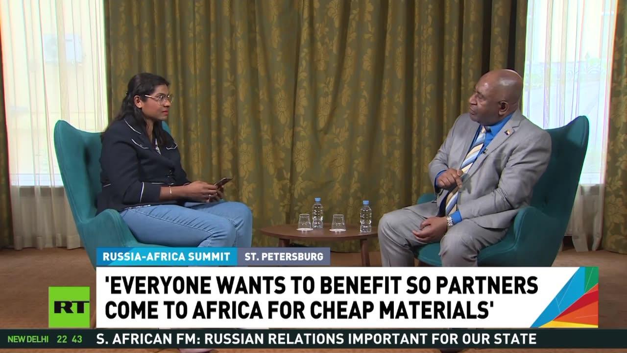 Everyone wants to benefit so partners come to Africa for cheap materials – Comorian president