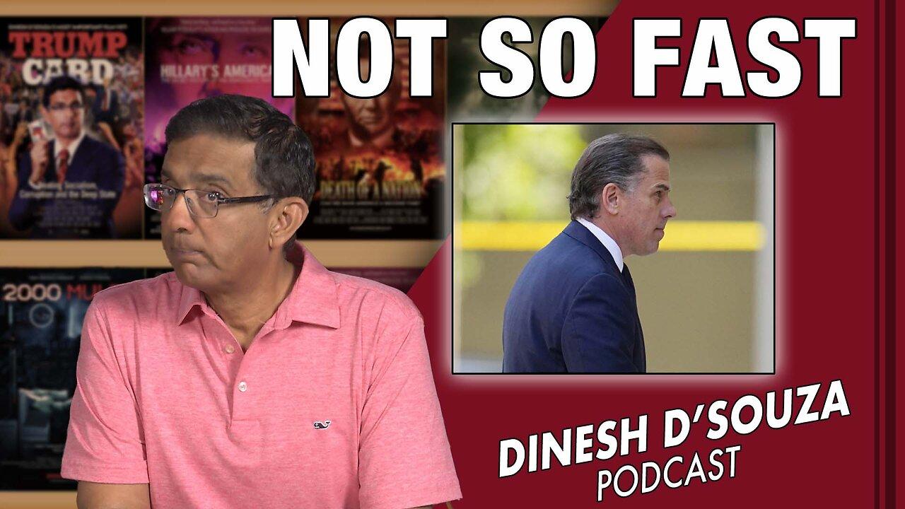 NOT SO FAST Dinesh D’Souza Podcast Ep630