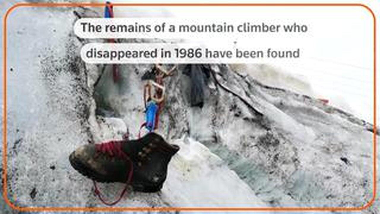 Switzerland: Remains of missing climber from 1986 found
