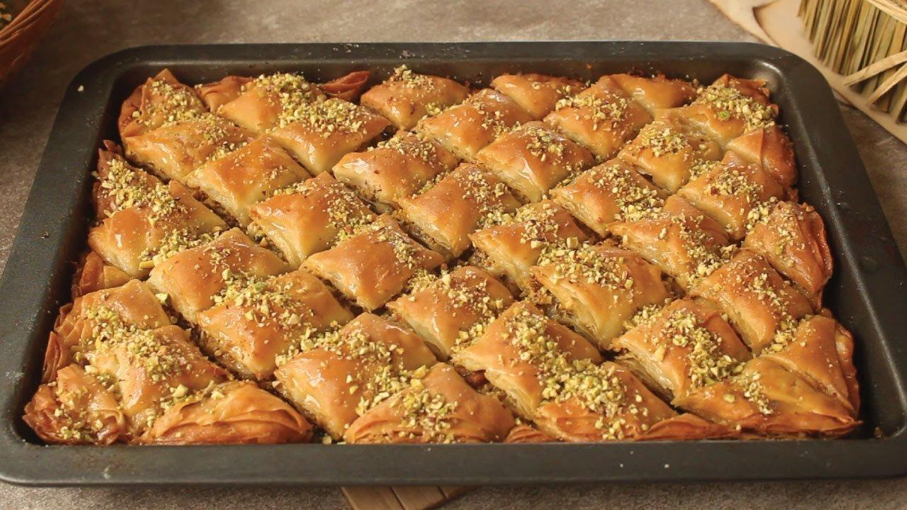 Turkish Dessert Baklava 😍 Recipe By  meo g