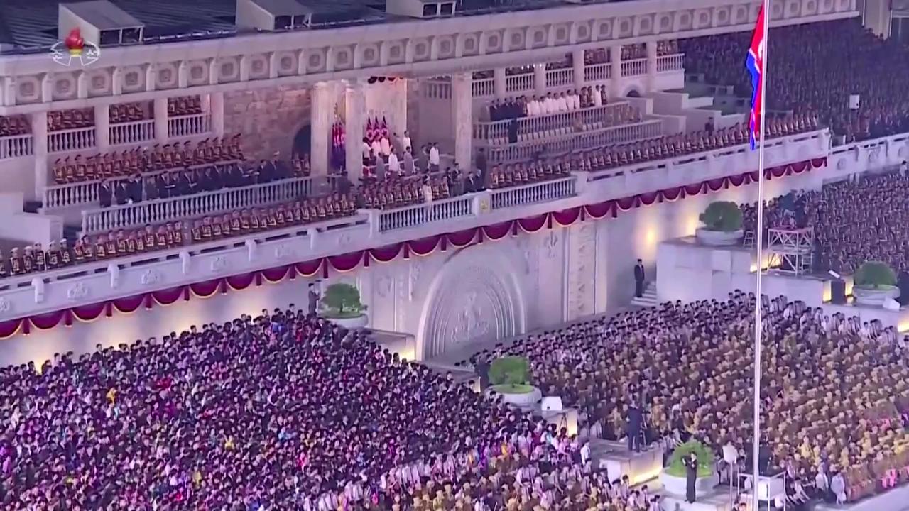 North Korea releases military parade footage
