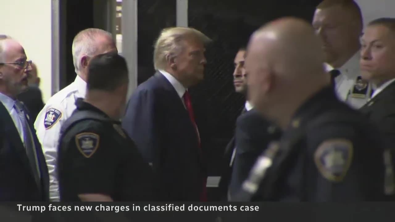 Trump facing 3 new charges in classified documents case