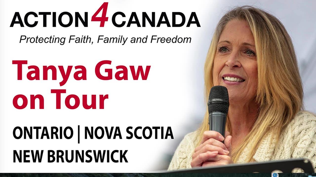 Tanya Gaw on Tour - LIVE with Action4Canada Oxford Chapter, Ingersoll Ontario, July 28, 2023