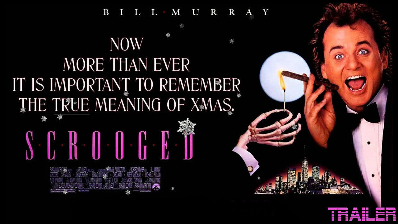 SCROOGED - OFFICIAL TRAILER - 1988
