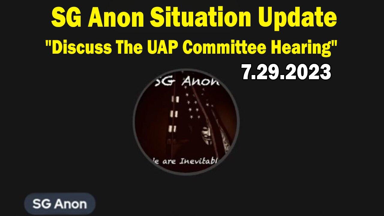 SG Anon Situation Update: "Discuss The UAP Committee Hearing"